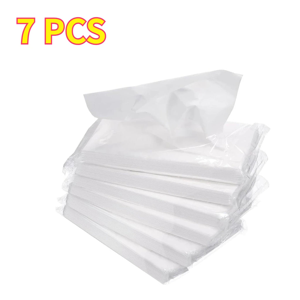 4/7/14 Packs Car Tissue Refill – 50 Sheets/Pack Soft Travel Facial Tissues for Purse & Auto, Compact Disposable Pack Paper Towel Oasis Select 7pcs