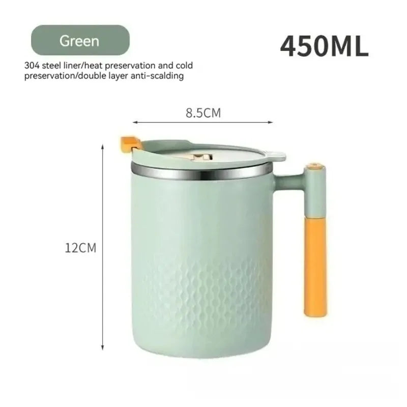15oz Double-Wall Stainless Steel Tea & Coffee Mug 450ml Insulated Coffee Mug Oasis Select GREEN 401-500ml