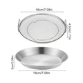 Frying Oil Drain Rack Stainless Steel Mesh Filtering Basket with Tray Oil Drip Filter Air Fryer Accessories Kitchen Draining Oasis Select A