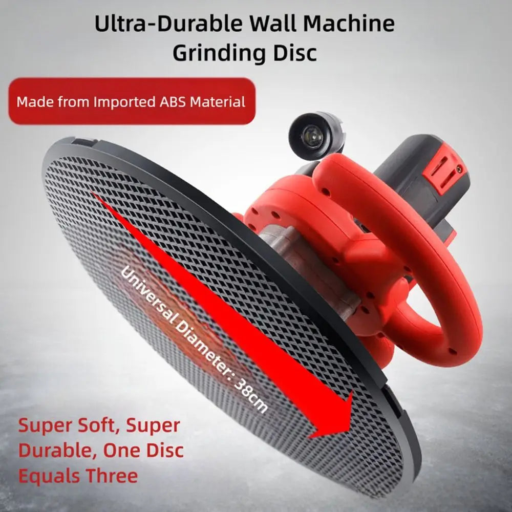 ABS Wall Grinding Disc Black White Floor Smoothing Concrete Floor Sander Ultra Soft Thicken Widen Sander Tool Oasis Select