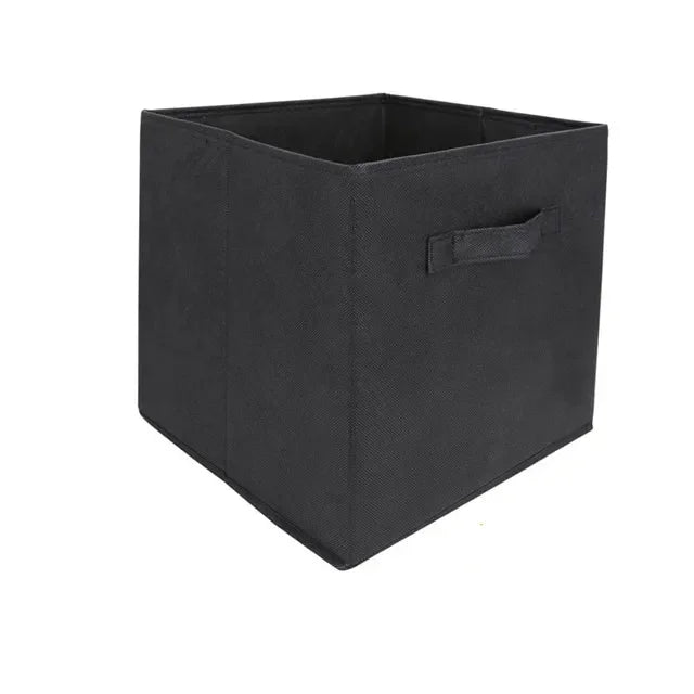 Non Woven Fabric Storage Box Home Supplies Clothing Underwear Storage Box,Kid Toy Storage Organizer Cabinet Drawer Organization Oasis Select dark grey