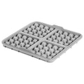 Air Fryer Silicone Waffle Maker Mold Square Reusable Non-stick Easy Release Biscuit Pancake Waffle Baking Mold Kitchen Accessory Oasis Select Green