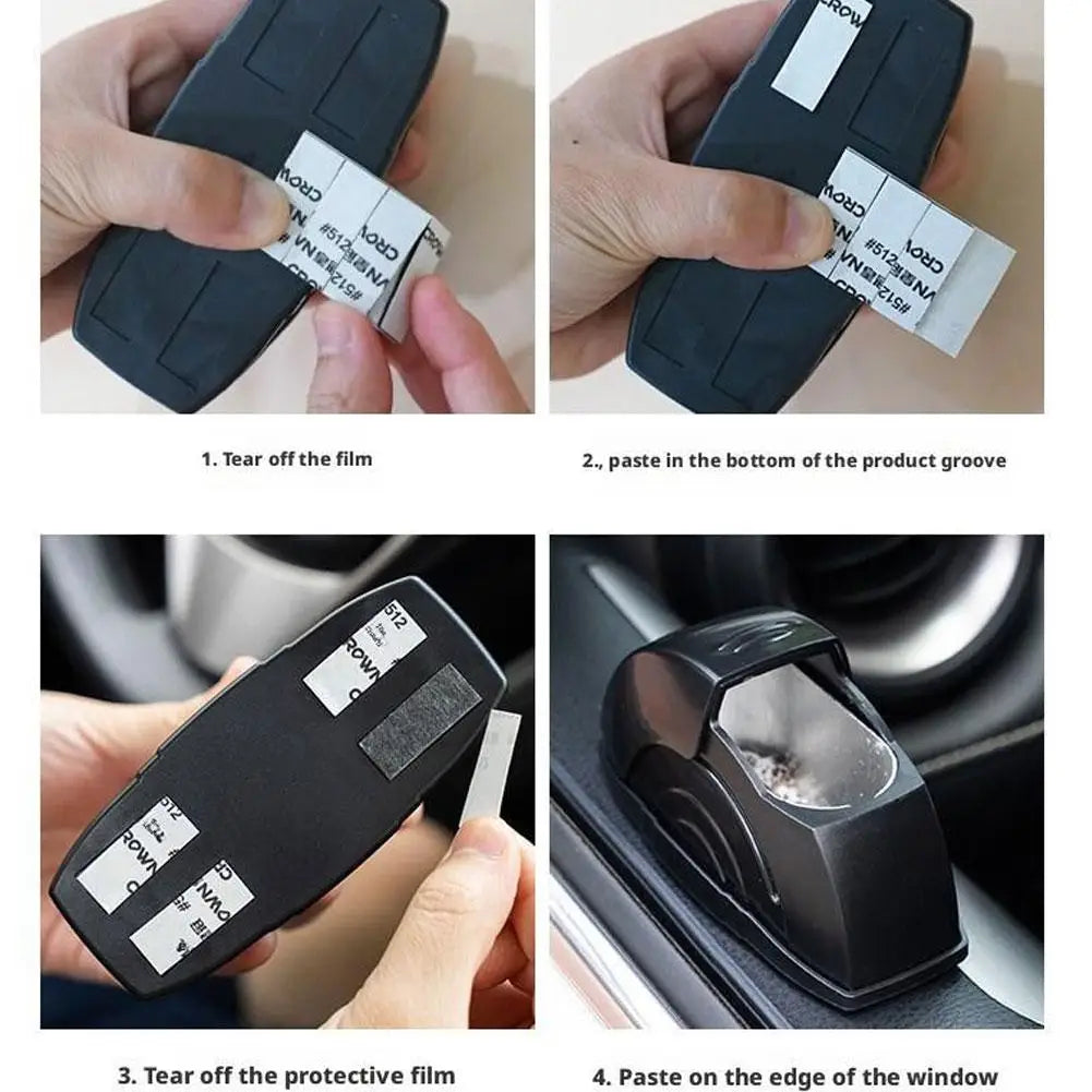 Car Door Ashtray with Lid – Smokeless Portable Auto Ash Tray Car Door Ashtray Oasis Select