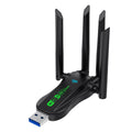 AX900 WIFI6 USB Adapter 2IN1 Bluetooth 5.4 Dual Band 2.4G&5G 900Mbps WiFi 6 802.11AX USB3.0 Wireless Card Receiver For WIN10/11 Oasis Select AX900 BT5.4 WIFI6