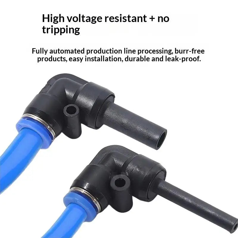 PLJ Pneumatic Quick-Insert Reducing Connector 4–10mm | 2/10 Pcs