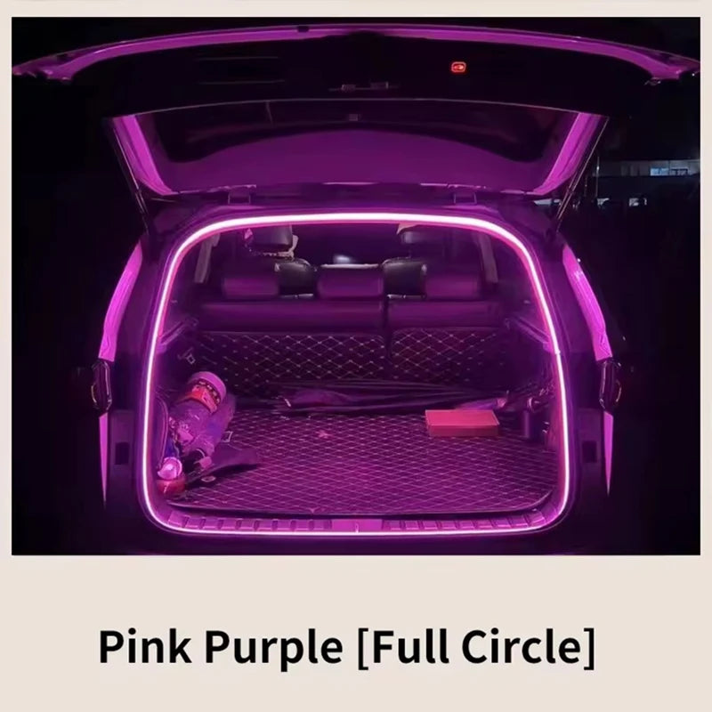 Car Trunk Lights, Automatic Induction Lights, LED Lights With Tailgate Lights, Car Reading Lights, And Interior Lights Oasis Select 4M Rose red