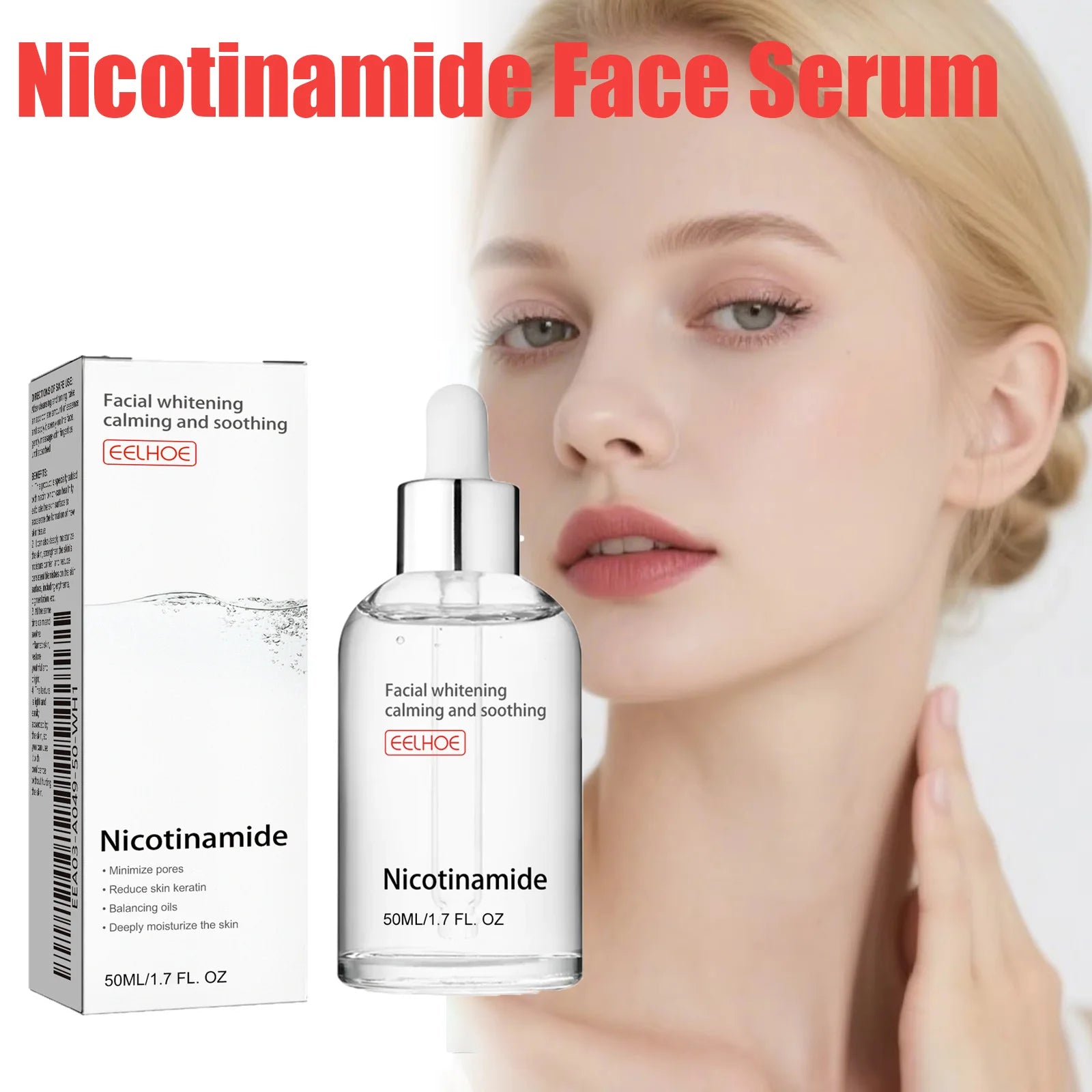 Eelhoe Niacinamide Face Serum – Fade Dark Spots & Brighten Skin Brightening Face Serum Oasis Select