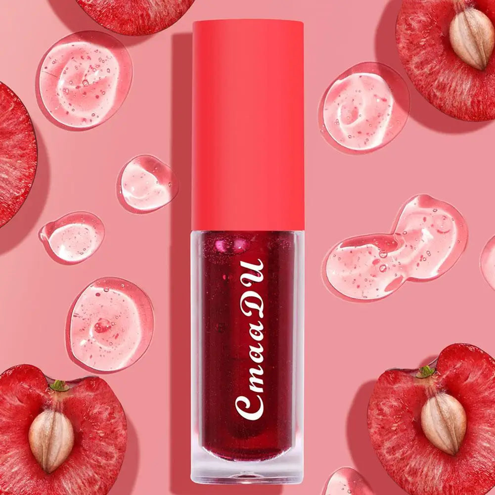 Fruit Lip Oil – Plumping Tinted Gloss, 6 Flavors, Dry Lips Lip Oil Gloss Oasis Select