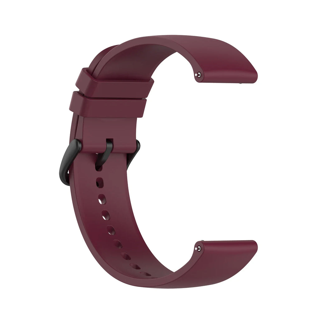 Silicone Watch Band for Amazfit Bip U/S, GTR & Samsung 20/22mm Smartwatch Band Oasis Select