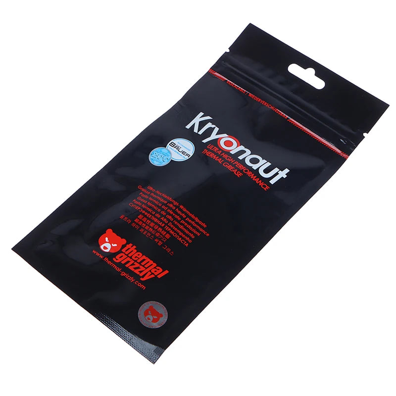 1g Thermal Grizzly Kryonaut Extreme KE Thermal Paste for CPU/GPU Cooler Large Capacity Compound Cooling Silicone Grease Oasis Select
