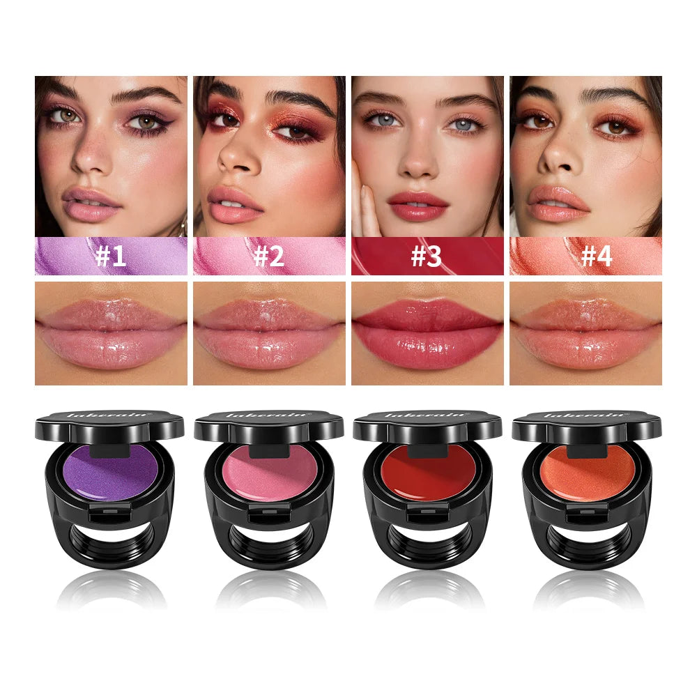 Ring Rouge Lip & Cheek Gloss – Pearl Shine, Moisturizing Tint