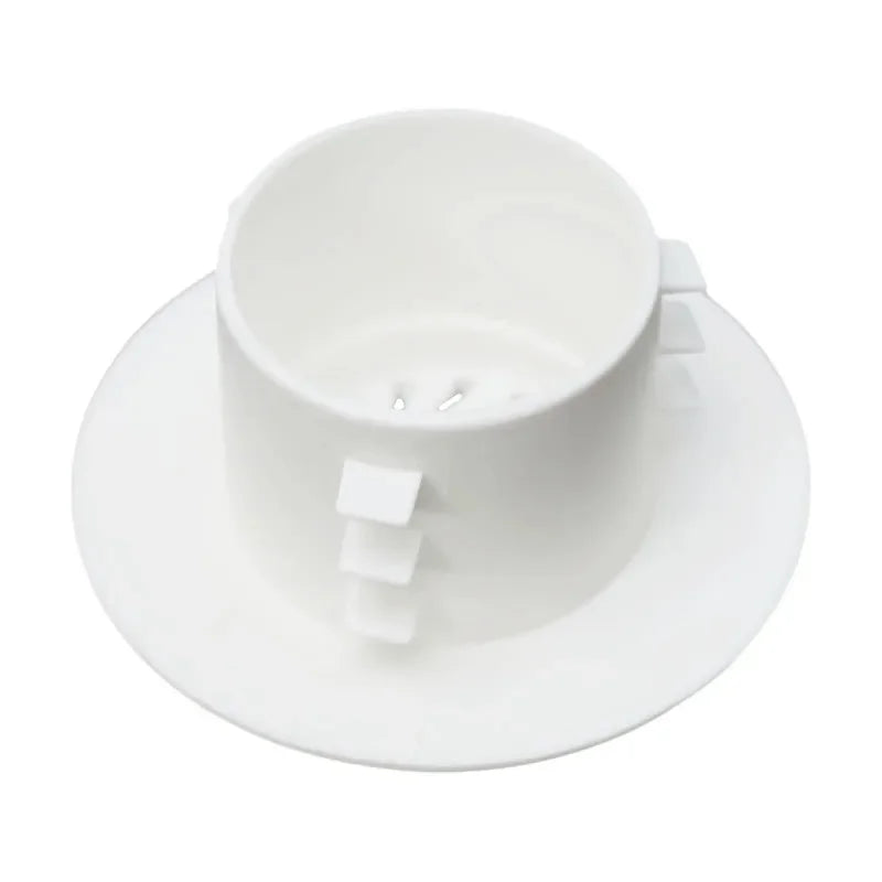 1pc Plastic Cover For Air Conditioning Holes Openings With Shutters Ventilation Grille Wall Hole Decoration 40-100mm Oasis Select