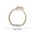 2Pcs Magnetic Curtain Tiebacks Outdoor Elegant Decorative Tie Backs Modern Rope Tiebacks For Drapes Window Curtain Holder Clip Oasis Select 2Pcs