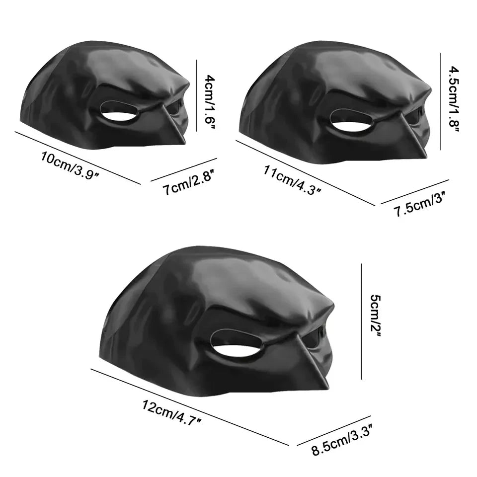 Bat Cat Half Face Mask | Halloween Cosplay Pet Costume