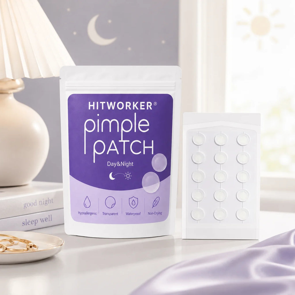 15/30/45Pcs hydrogel shaped acne patches - alcohol free, non irritating acne patches for men and women, suitable for all skin t Oasis Select