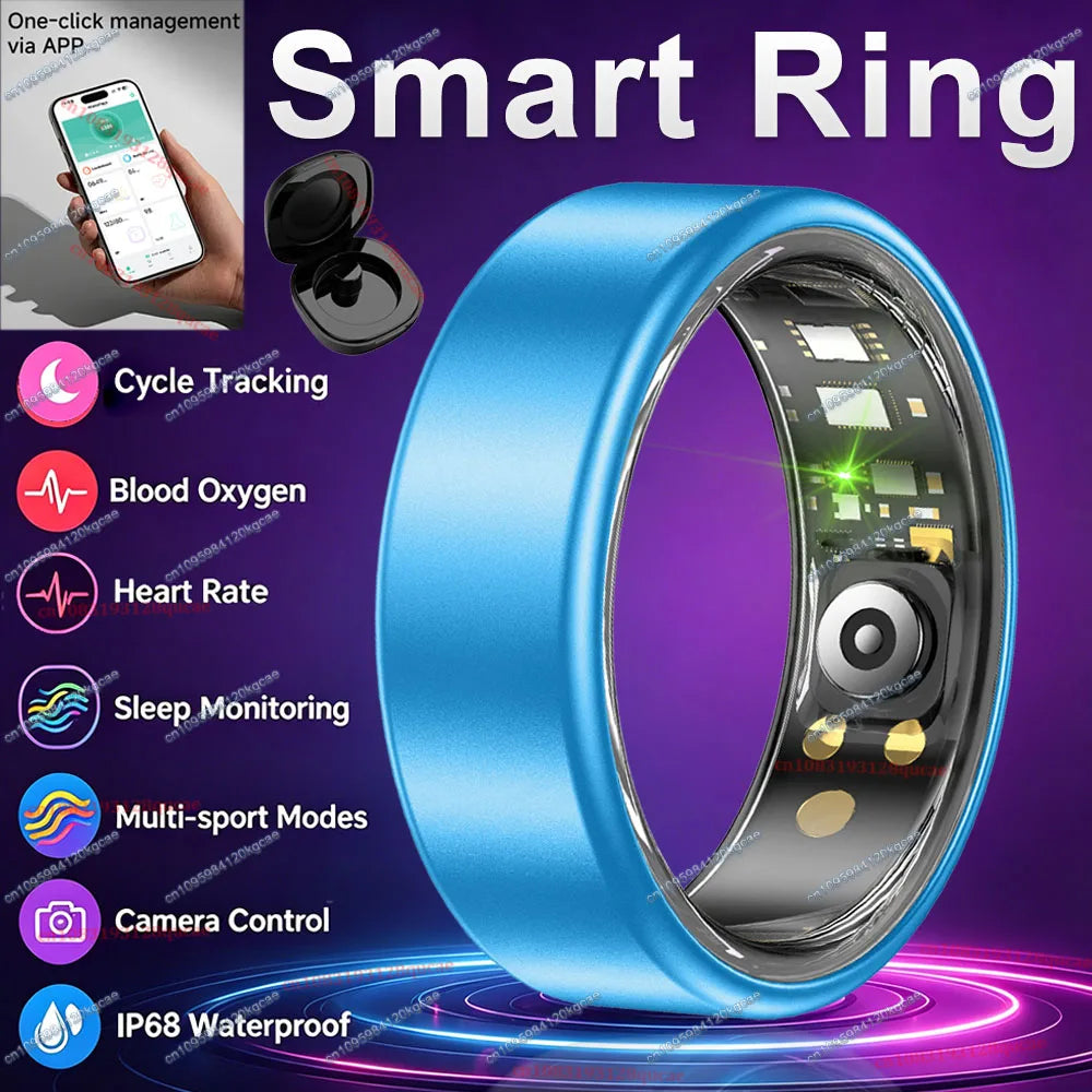 R09 Smart Ring – Heart Rate, SpO2 & Sleep Tracker | 5ATM
