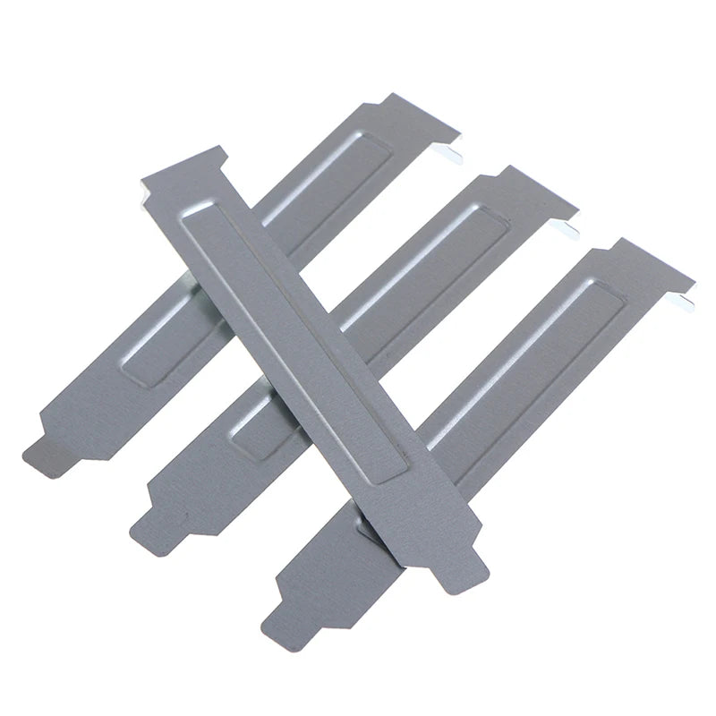 5pcs 12cm Silver PCI Slot Cover PC Computer Case Dust Filter Blanking Plate Oasis Select