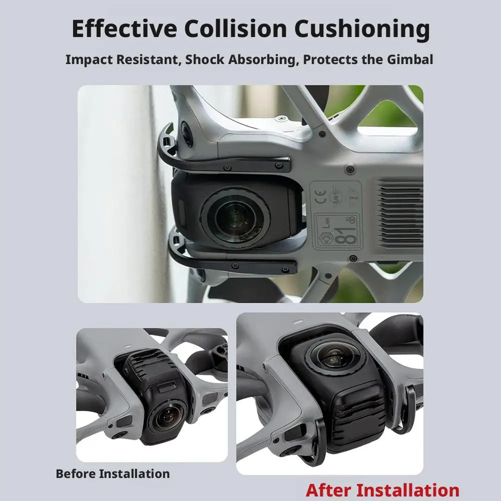 Alloy Gimbal Bumper for DJI NEO 2 – Anti-Collision Guard