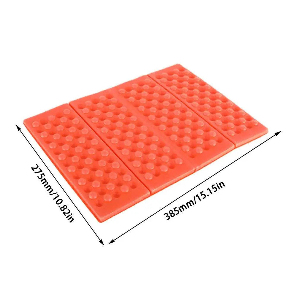 Outdoor Sitting Mat Portable Garden Sitting Pad Sitting Pad Foam Camping Mat Seat Folding Mat for Sandy Beach Mountains Picnic Oasis Select Orange