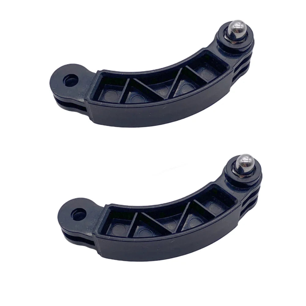 Curved Helmet Extension Arm Mount for GoPro, Insta360 & DJI