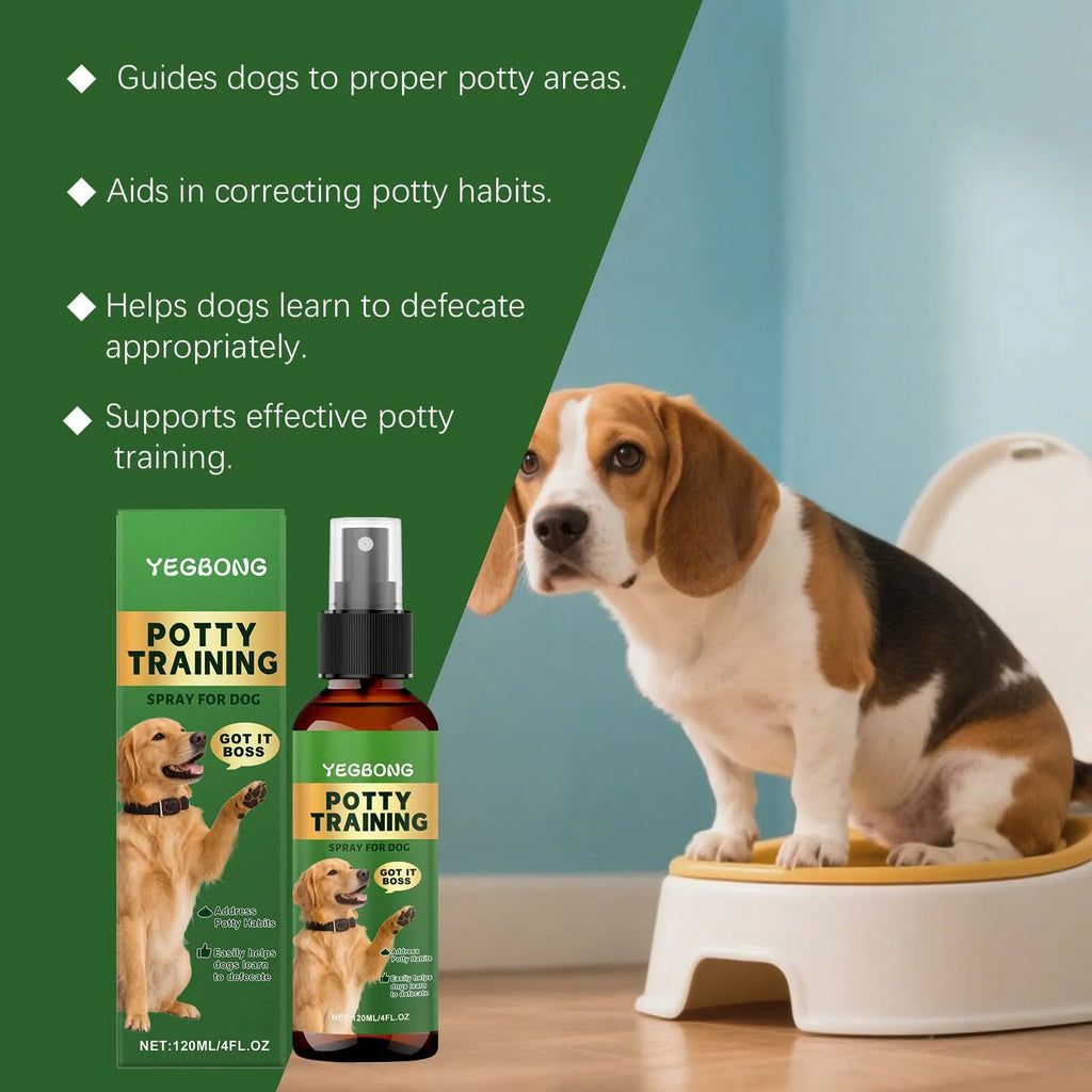 Pet Toilet Training Spray Potty Positioning Dog Cat Litter Box Inducer Urine Feces Positioning Attractant Scent Trainer Liquid Oasis Select