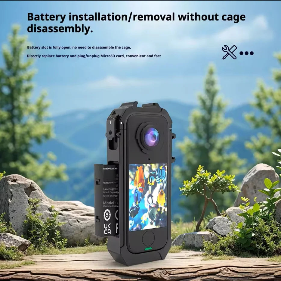 Insta360 X4 Air Protective Case, Lens Guard & Screen Protector Kit