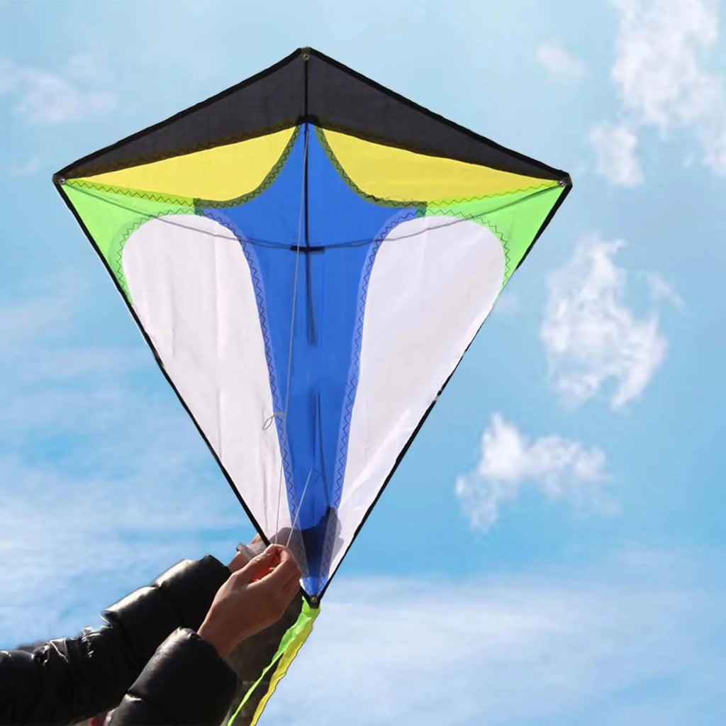 Kids Diamond Kite with Long Tail – Easy Fly Stunt Kite Kids Stunt Kite Oasis Select
