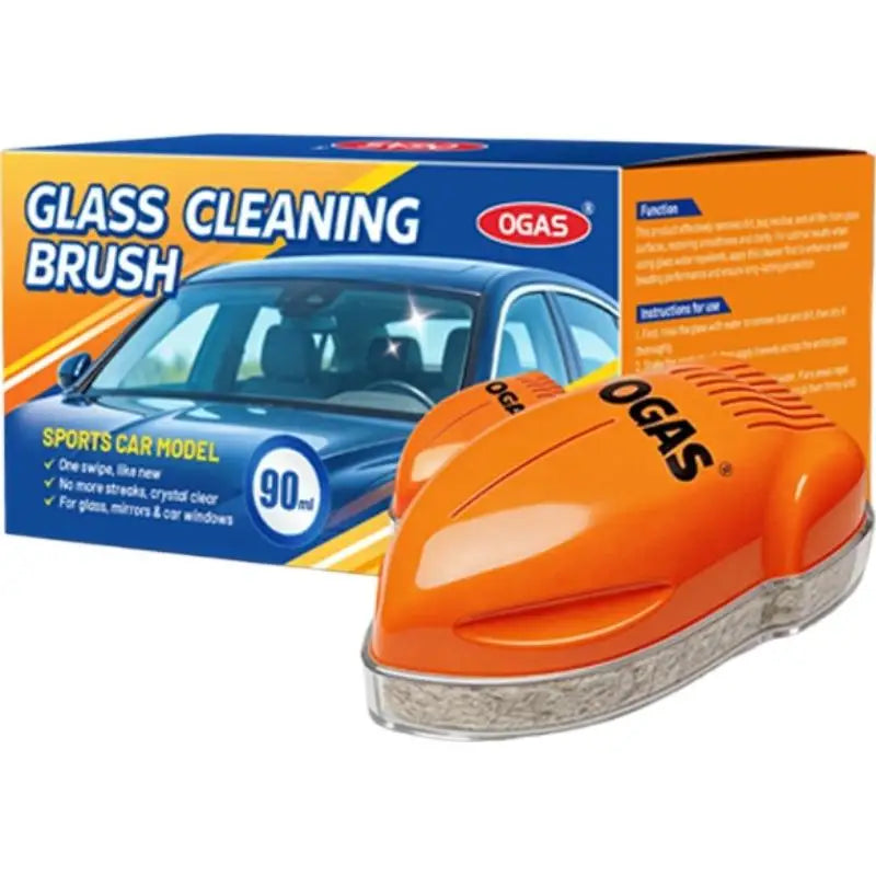 Streak-Free Car Windshield Cleaning Brush | Auto Glass Cleaner