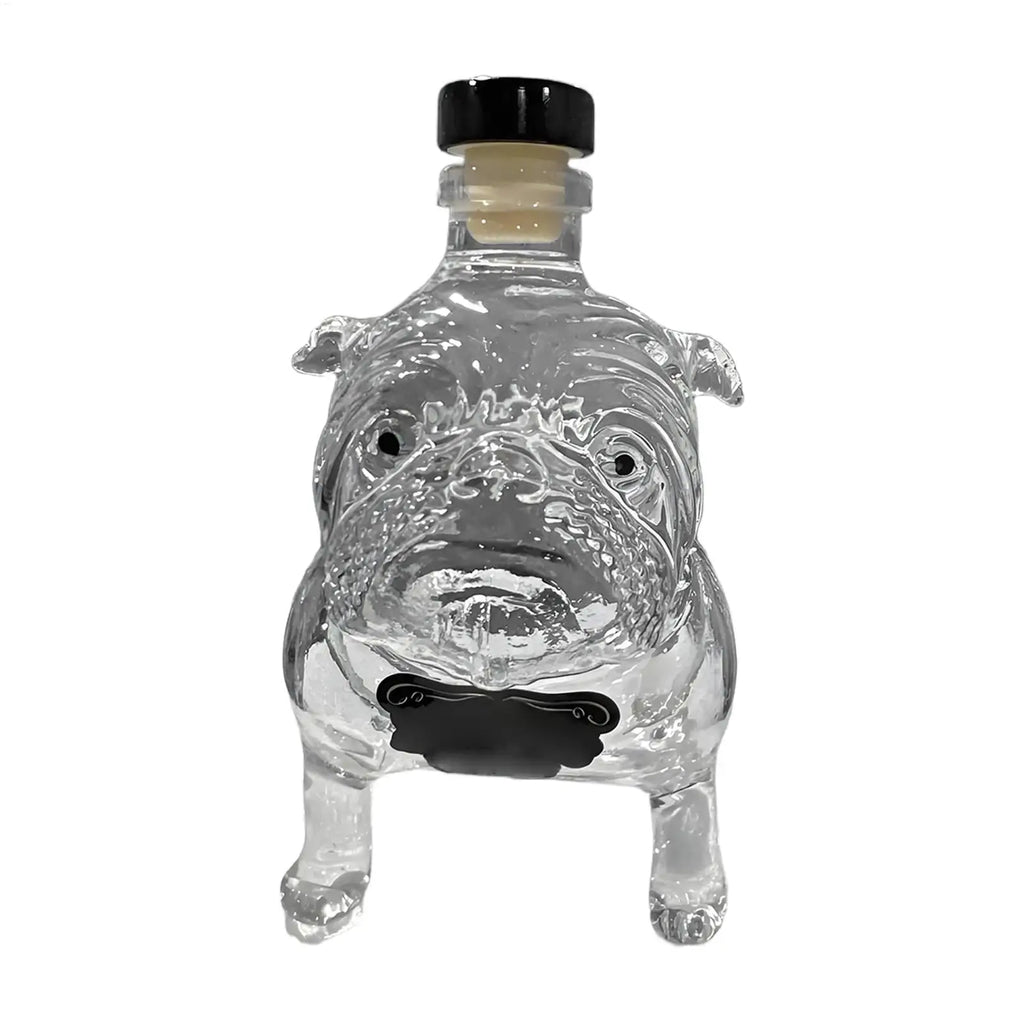 Funny Dog Whiskey Bottle Unique Dog Decanter Glass Collectible Novelty Animal-shaped Bottle For Men Home Tasting Beer Bachelor Oasis Select