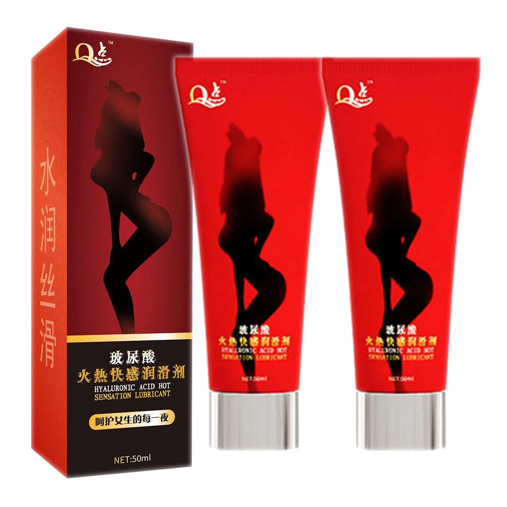 1/2/3PCS Hyaluronic Acid Lubricants Water-Based Sex Lube Personal Lubricant Help Couples Enhance Intimacy Long-Lasting Pleasure Oasis Select 2PCS