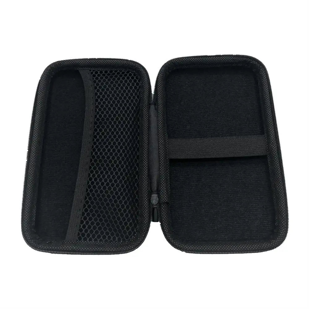 Portable Phone Charger Zipper Bag EVA Protection Case Hard Disk Data Cable Headphone Storage Pocket Pouch Travel Storage Box Oasis Select 17-9.5-4cm