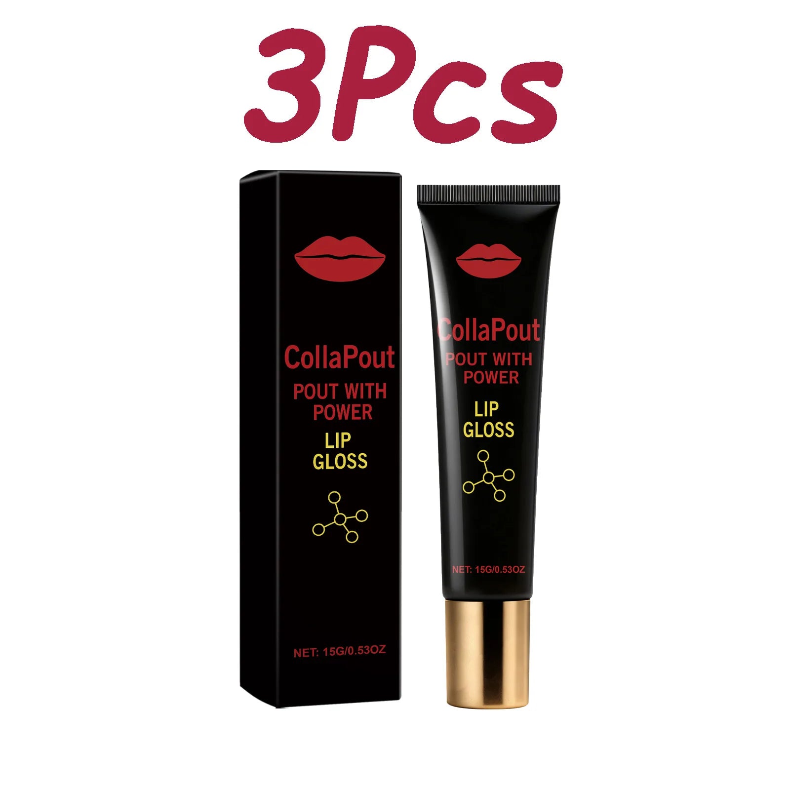 Hoygi Lip Hydrating Serum – Plumping & Nourishing Lip Essence Lip Hydrating Serum Oasis Select 3 x 15g Boxed