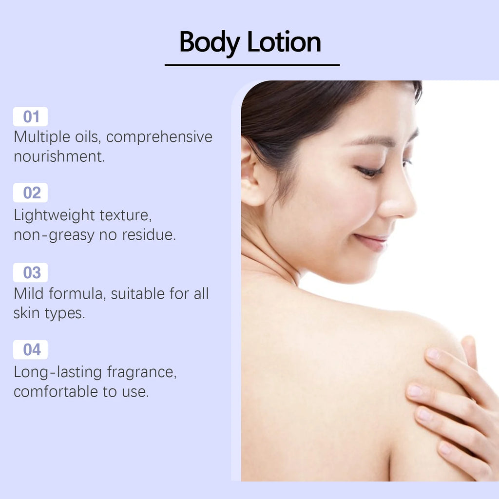 Tender Moisture Body Lotion Vanilla Cashmere Nourishing Dry Skin Care Lightweight Non-Greasy 24h Hydration for All Skin Types Oasis Select