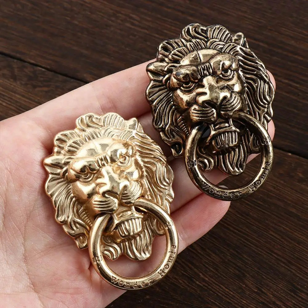 1 pcs Multi-use Retro Plating Door Decor With Back Glue Cabinet Pulls Door Handle Mobile Phone Holders Drawer Konbs Oasis Select