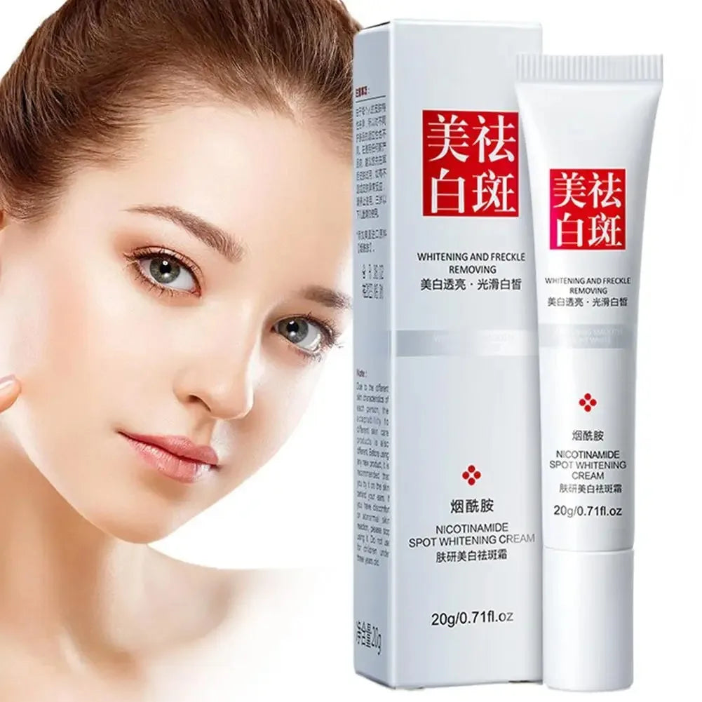 1/2/3/4pcs Whitening Cream Anti Freckle Face Cream Anti-Spot Niacinamide Vitamin E Improve Dullness Fast Brighten Nourish Skin Oasis Select
