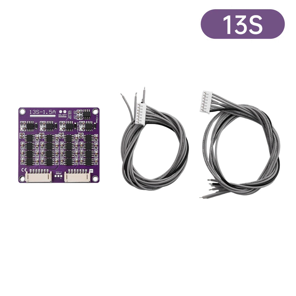BMS 1.5A 3S 4S 5S 6S 7S 8S 13S 14S 17S 21S Li-ion Lifepo4 LTO Lithium Battery Active Equalizer Balancer Board Balance Capacitor Oasis Select 13S