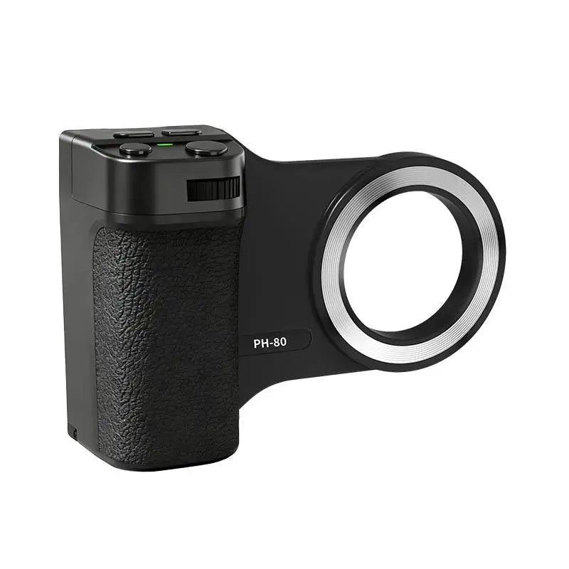 1pc Magnetic Phone Grip with Bluetooth Remote Shutter for Photography Zoom Handheld Stabilizer for Phone Oasis Select Black