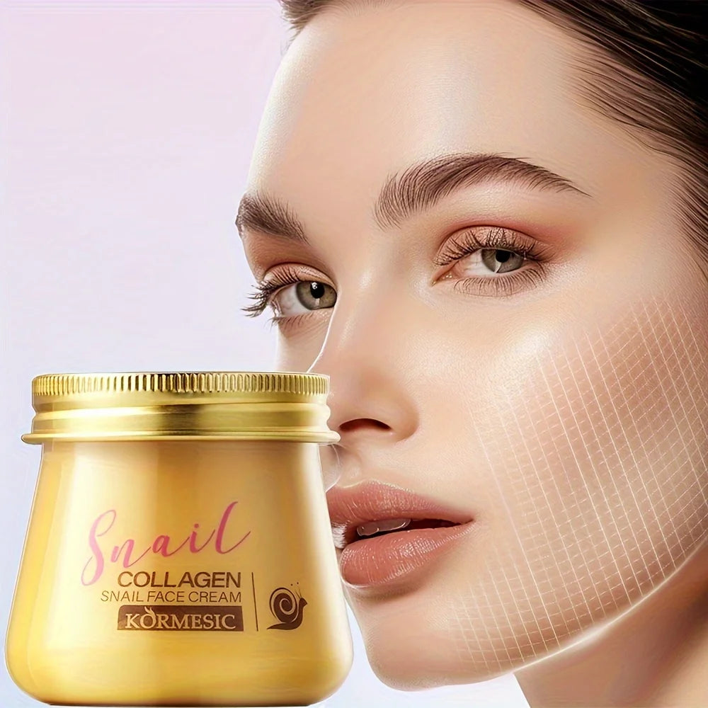 Collagen Moisturizing And Hydrating Snail Cream, Nourishing And Moisten Snail Cream, Tender Skin Anti-wrinkle Nourishing Cream 8 Oasis Select