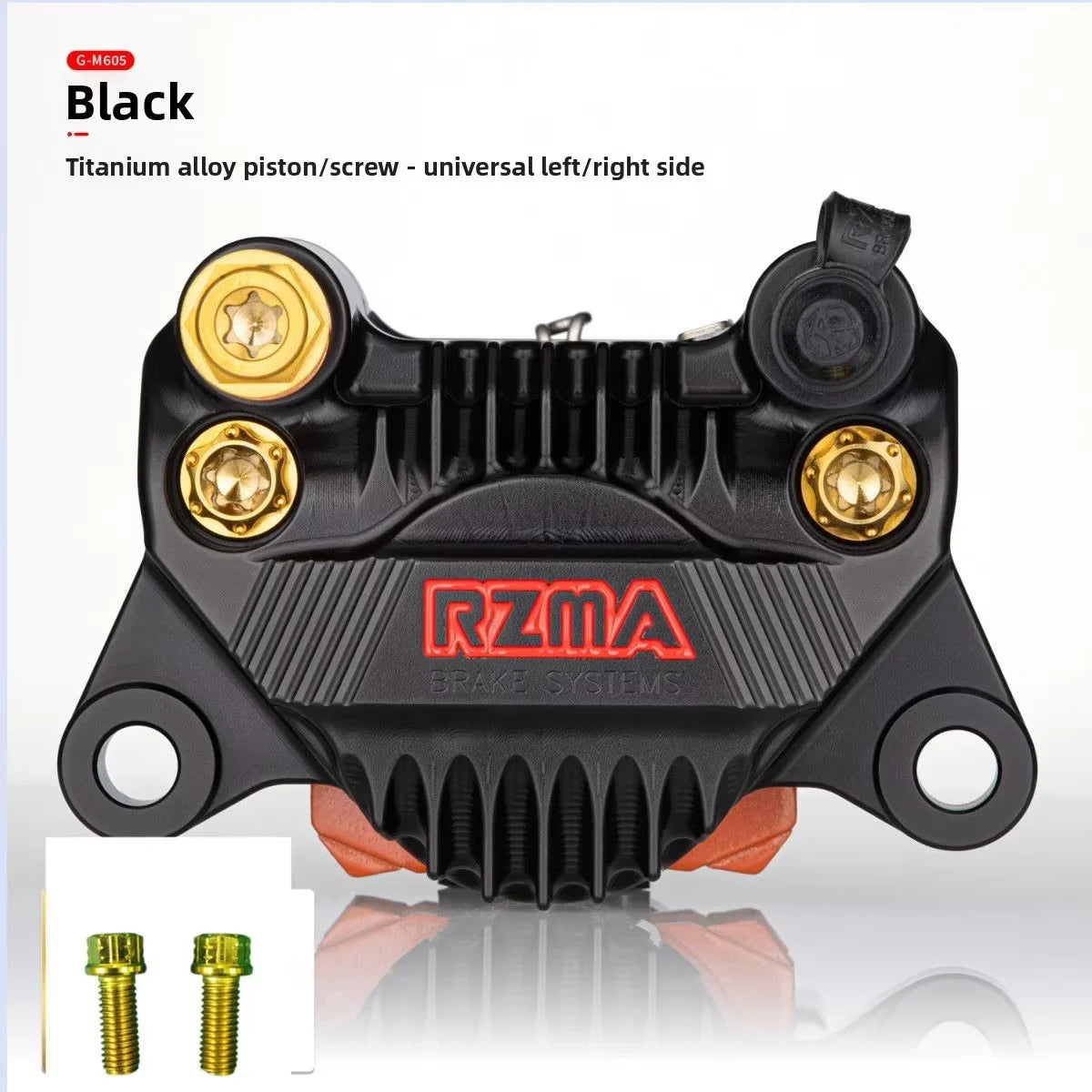 Ruizuma G-M605 large crab brake caliper titanium alloy brake pump electric motorcycle modification motorcycle upgrade Oasis Select A