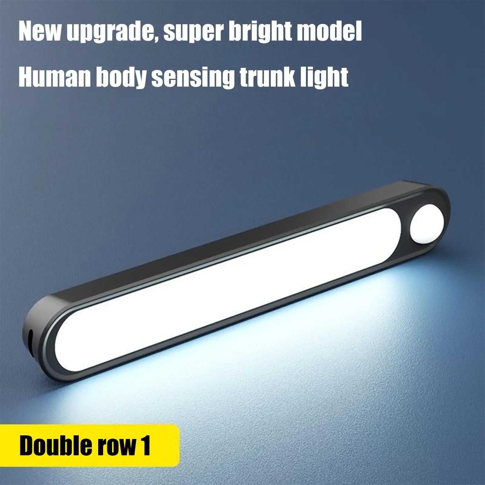 Car automatic sensor light lighting ceiling light LED tail box light suitable for trunk USB rechargeable automatic sensor light Oasis Select