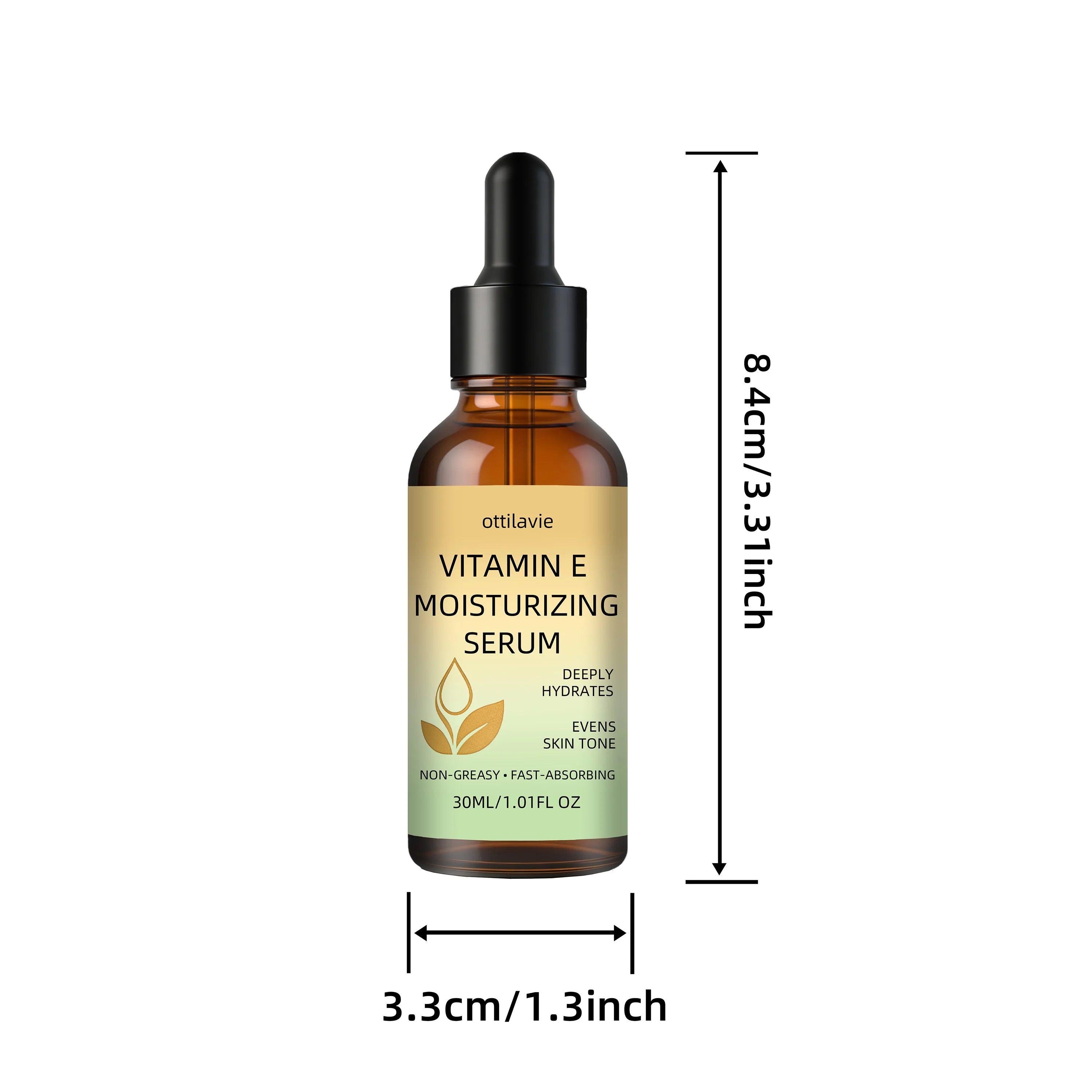 ottilavie Vitamin E Moisturizing Serum | All-Day Hydration Face Serum Oasis Select 30ml