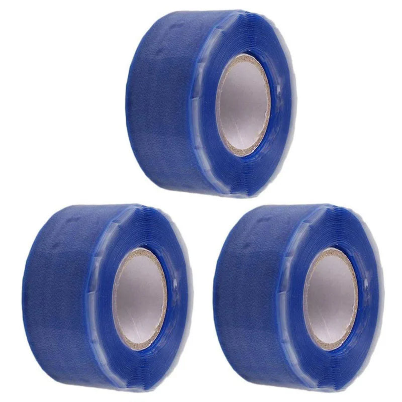 1/3pcs Super Strong Fiber Waterproof Tape Stop Leaks Seal Repair Tape Performance Self Fix Tape Adhesive Sealing Tape 1.5m New Oasis Select 25mm Yellow-3pcs 1.5m