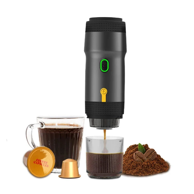 URGGU Portable Automatic Espresso Capsule Coffee Machine