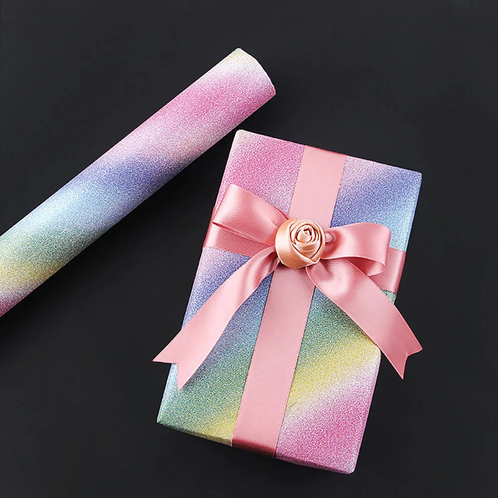 50x70cm Bronzing Gift Wrapping Paper Gold Polka Dots Birthday Valentine's Day Bouquet Gift Packaging Paper DIY Decoration Paper Oasis Select N