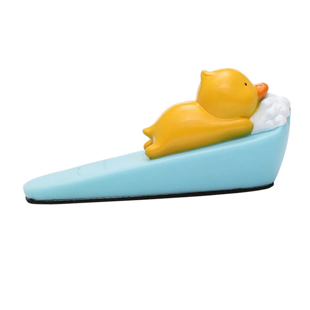 Funny Portable Animal Door Stopper Hedgehog Collision Prevention Cute Door Stop Kittens Puppy Windproof Door Stopper Home Decor Oasis Select Duck