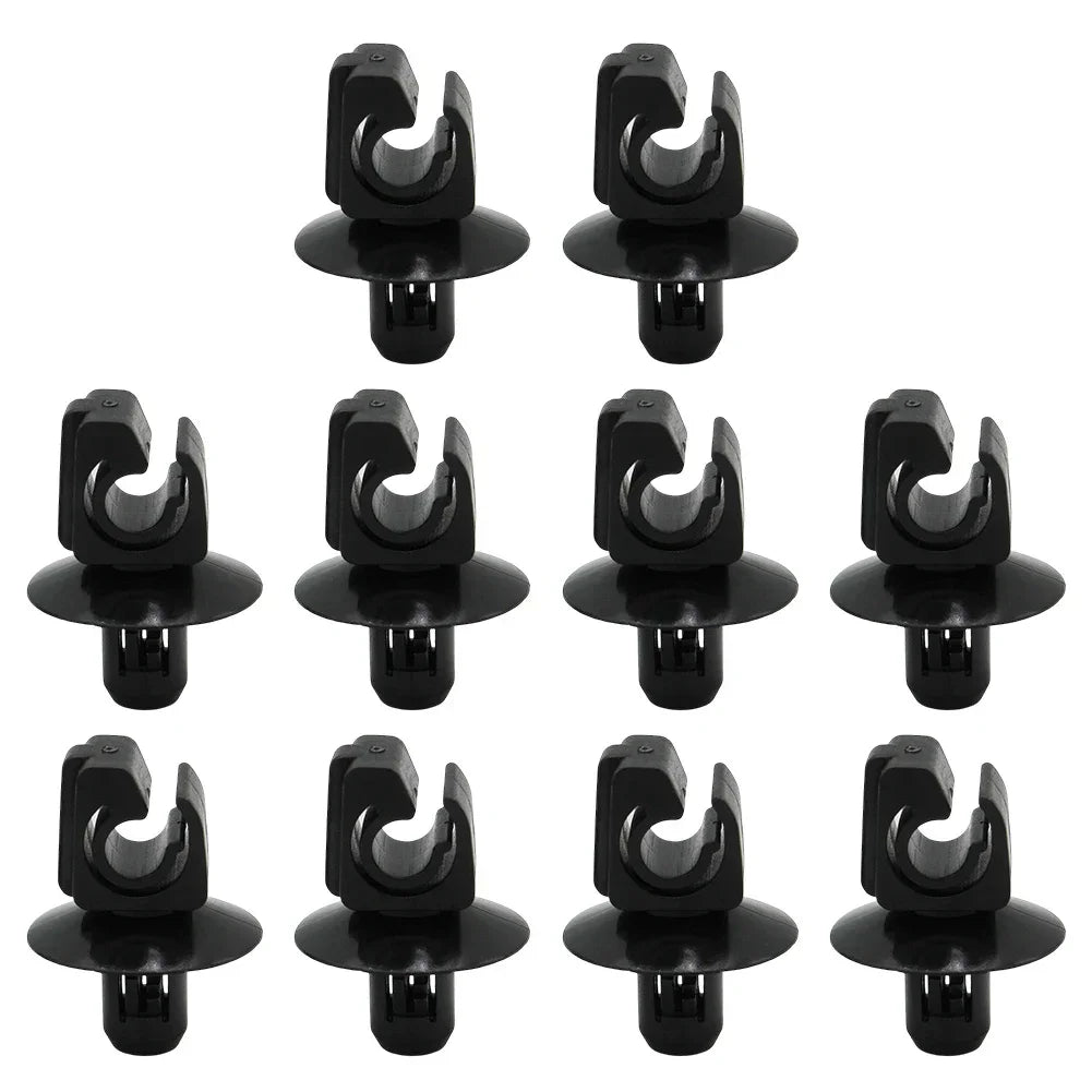Brake Line Fixing Clips Size As Shows Rear Brake Hose Clips Secure And Reliable Nylon Material Perfect Fit Long-lasting Oasis Select China Mainland
