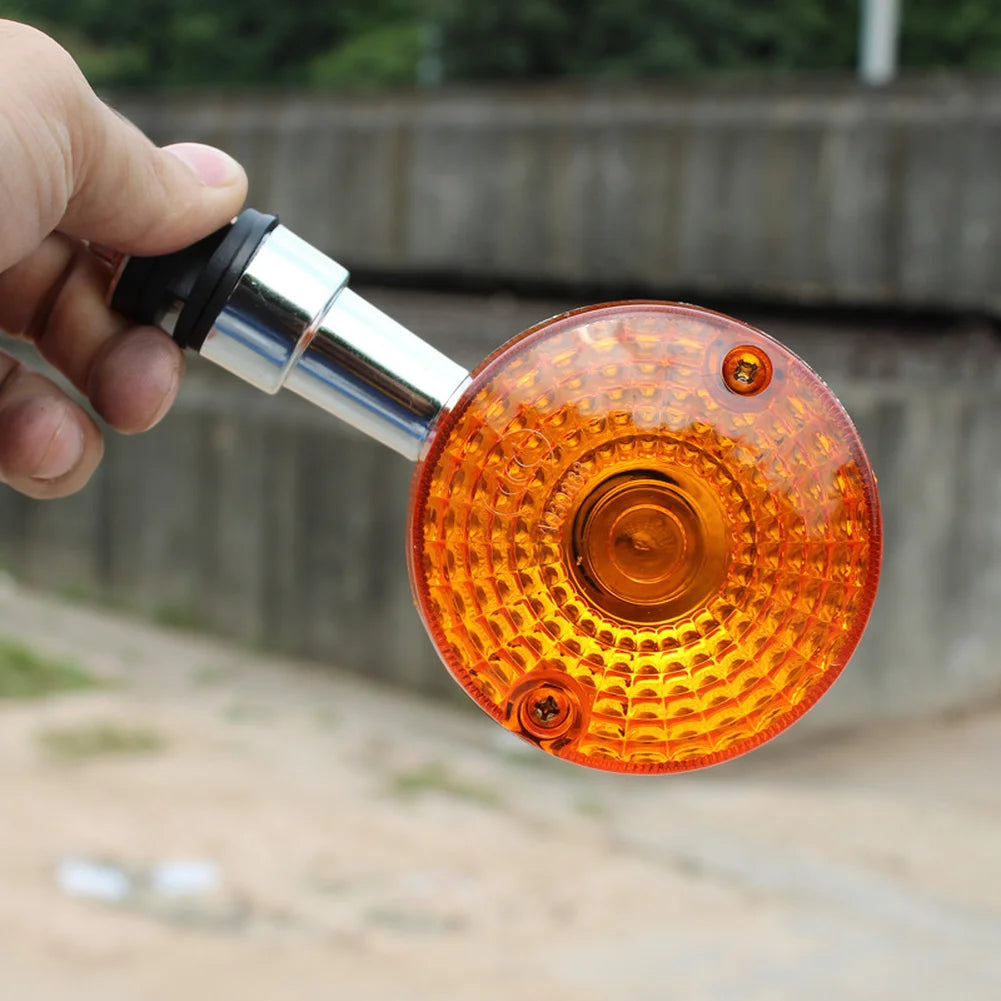 12V 10W Yellow Turn Signal Indicator Light For HJ125-8 GN125 125 Model Electric Bicycle Ebike Scooter Motorcycle Flasher Lamp Oasis Select