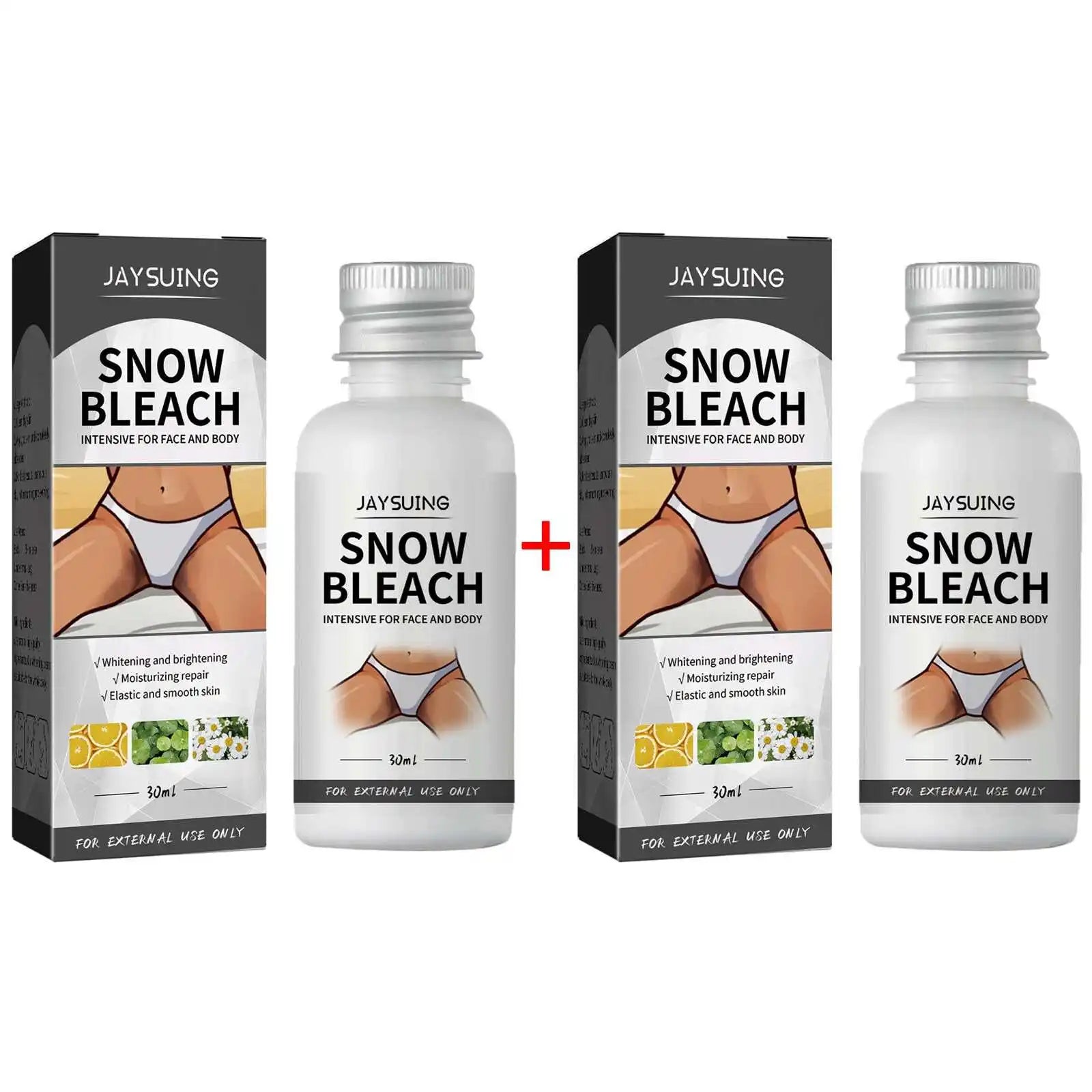 Jaysuing Snow Bleach Cream – Dark Spot & Body Brightening 30ml Body Brightening Cream Oasis Select 60ml Boxed 30ml Boxed