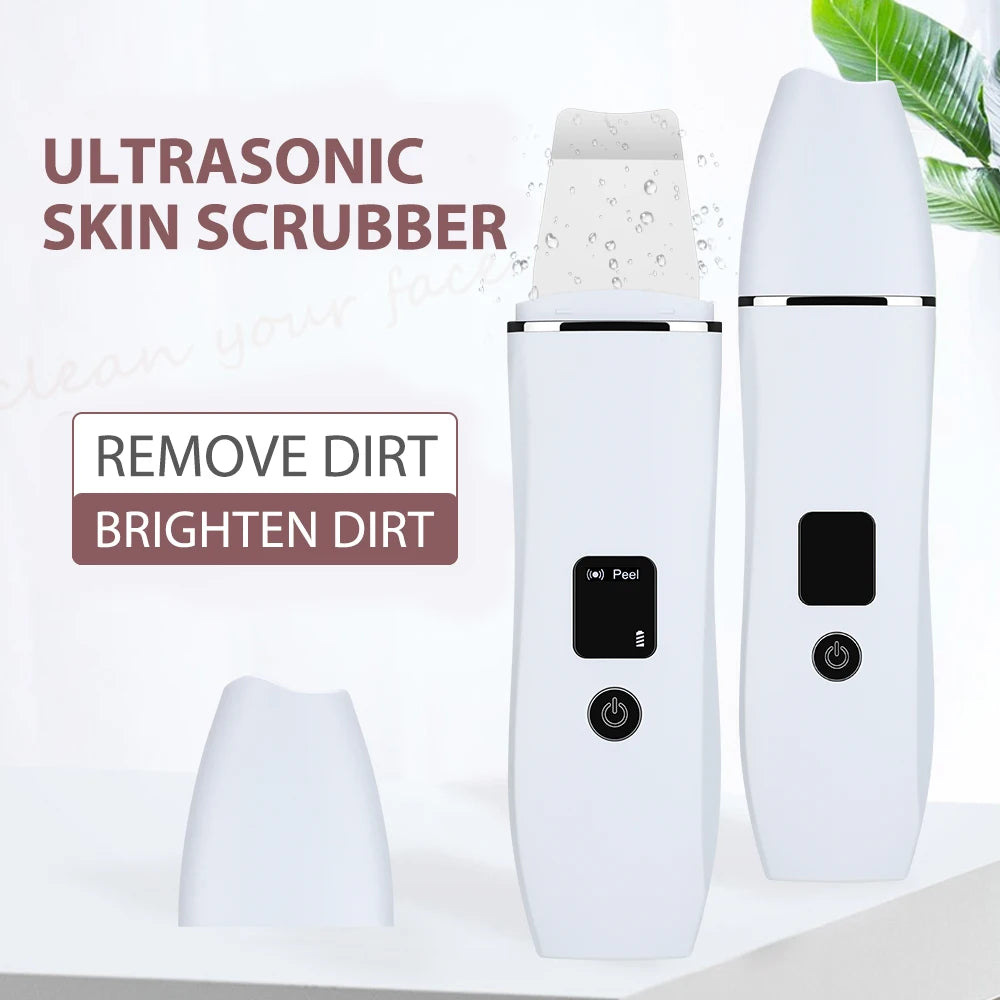 Ultrasonic Skin Scrubber – Blackhead Remover & Pore Cleaner