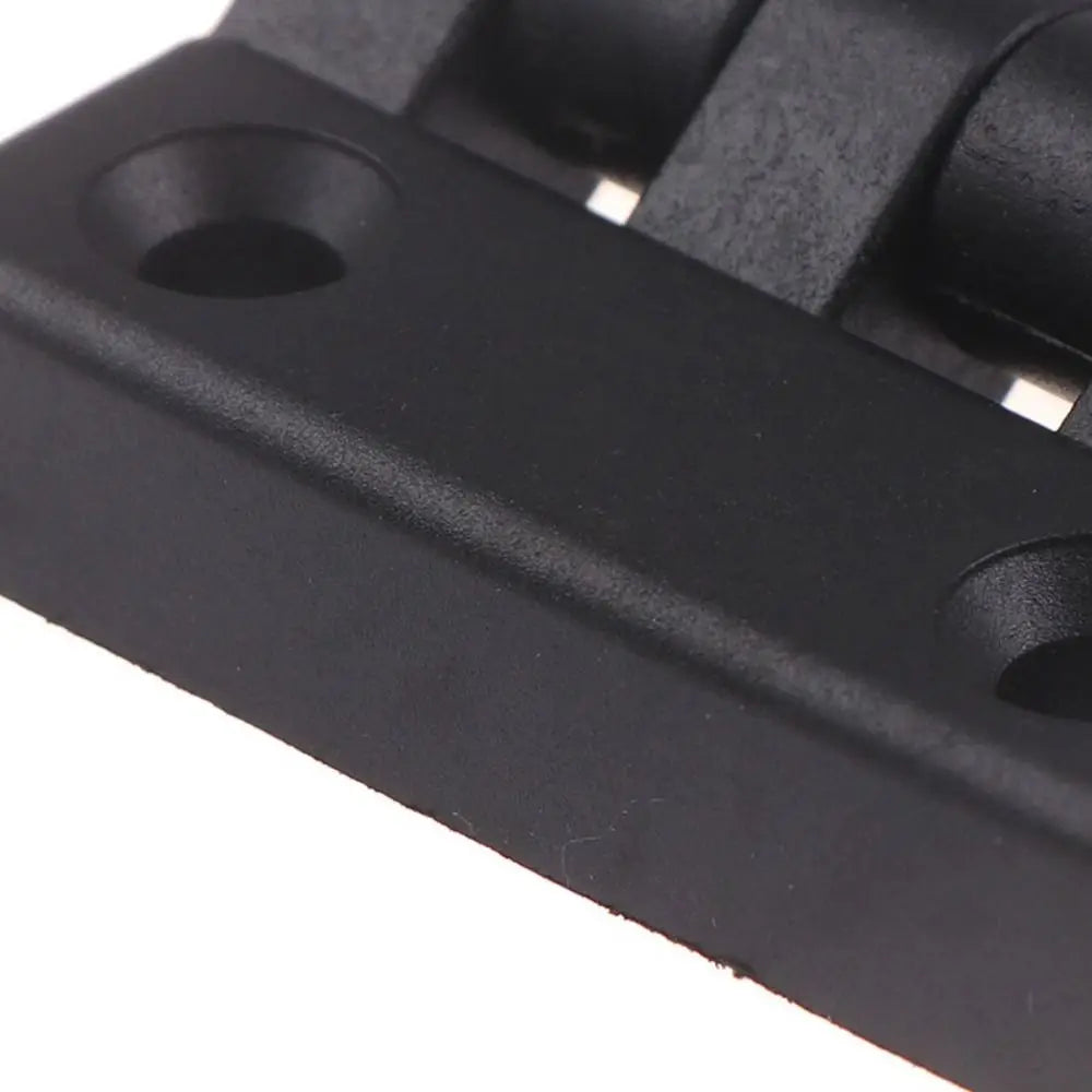 Professional ABS Plastic Plastic Door Hinge Black Durable Cabinet Door Hinge Wear-resistant Hardware Door Bearing For Furniture Oasis Select